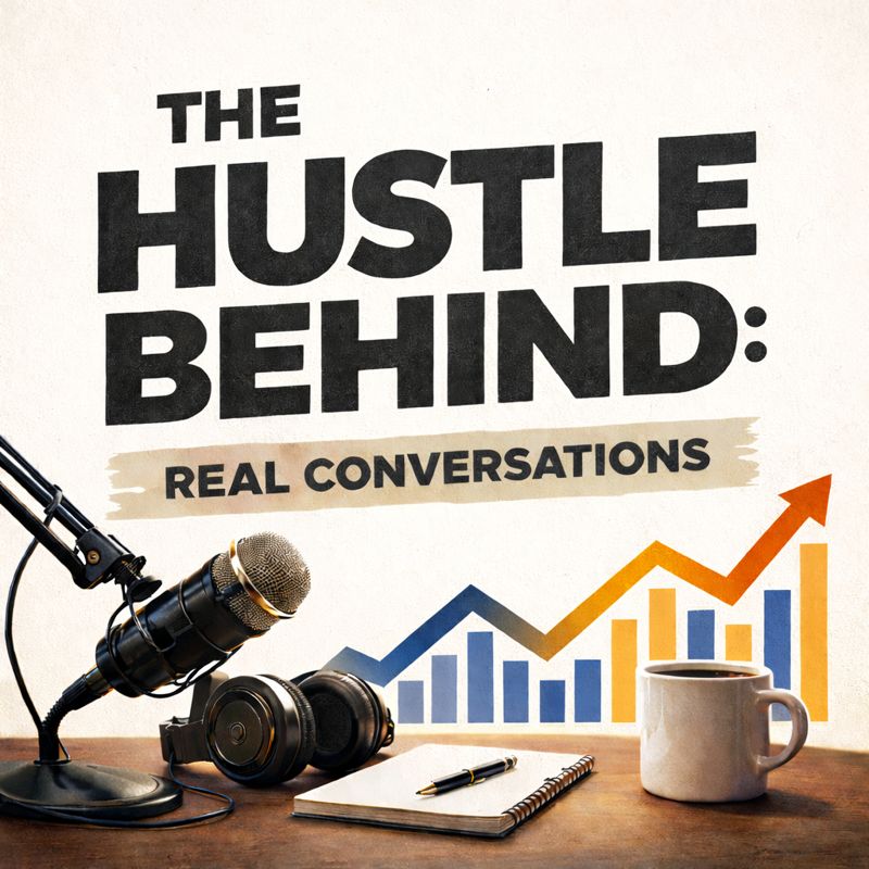 The Hustle Behind cover art